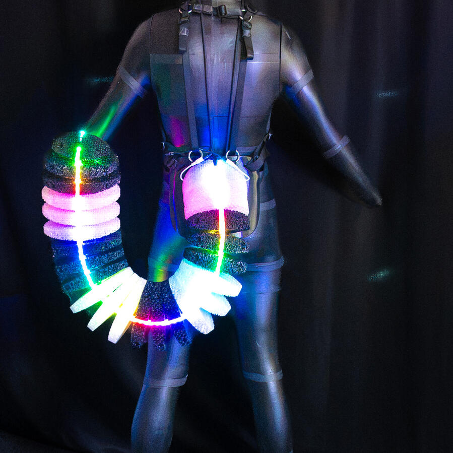 Raccoon Tail Mk. 2 Glowing