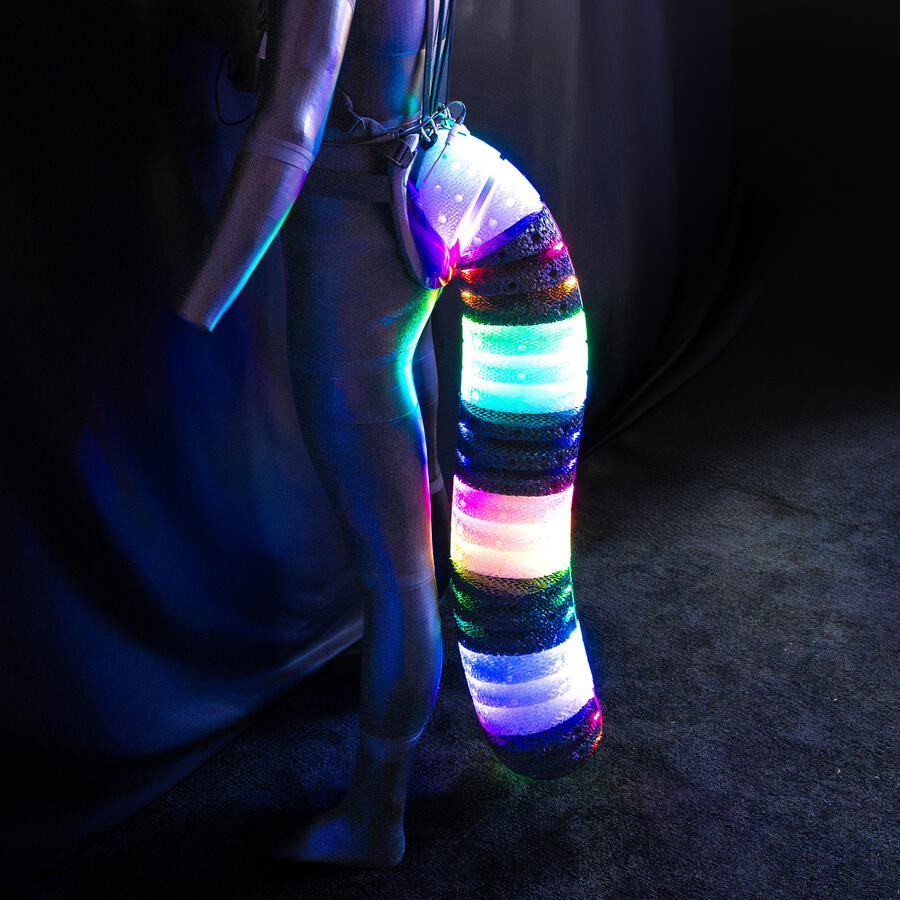 Raccoon Tail Mk. 2 Glowing